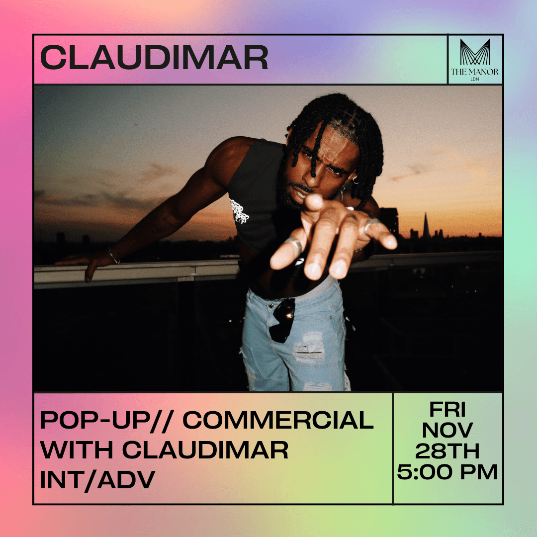 November 28th 2025 Pop-Up// Commercial with Claudimar
