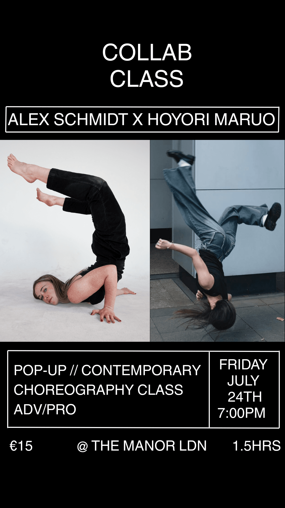 July 24th 2026 Pop-Up// Alex Schmidt x Hoyori Maruo Collab