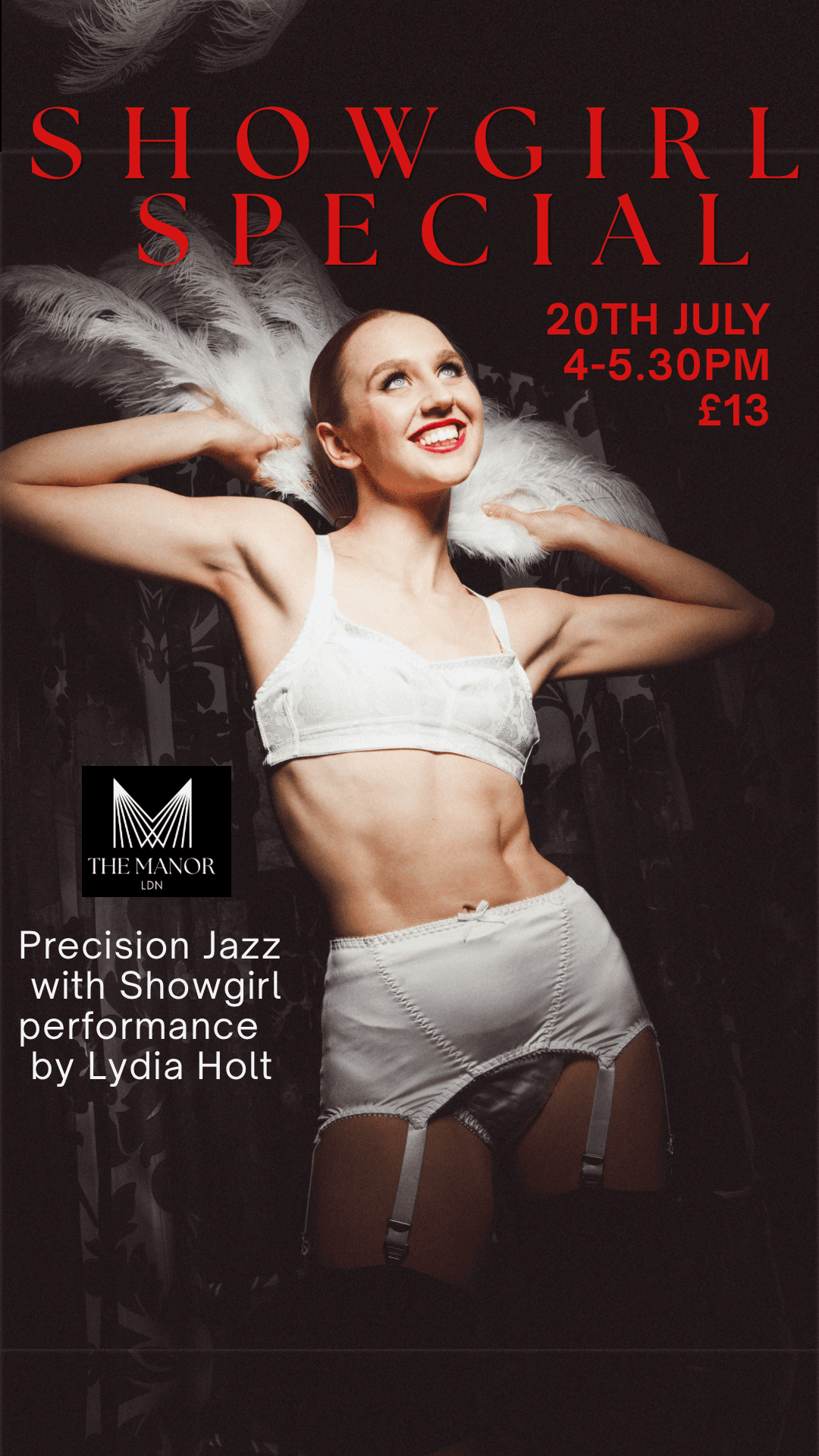 July 20th 2026 Pop-Up// Lydia Holt Showgirl Special