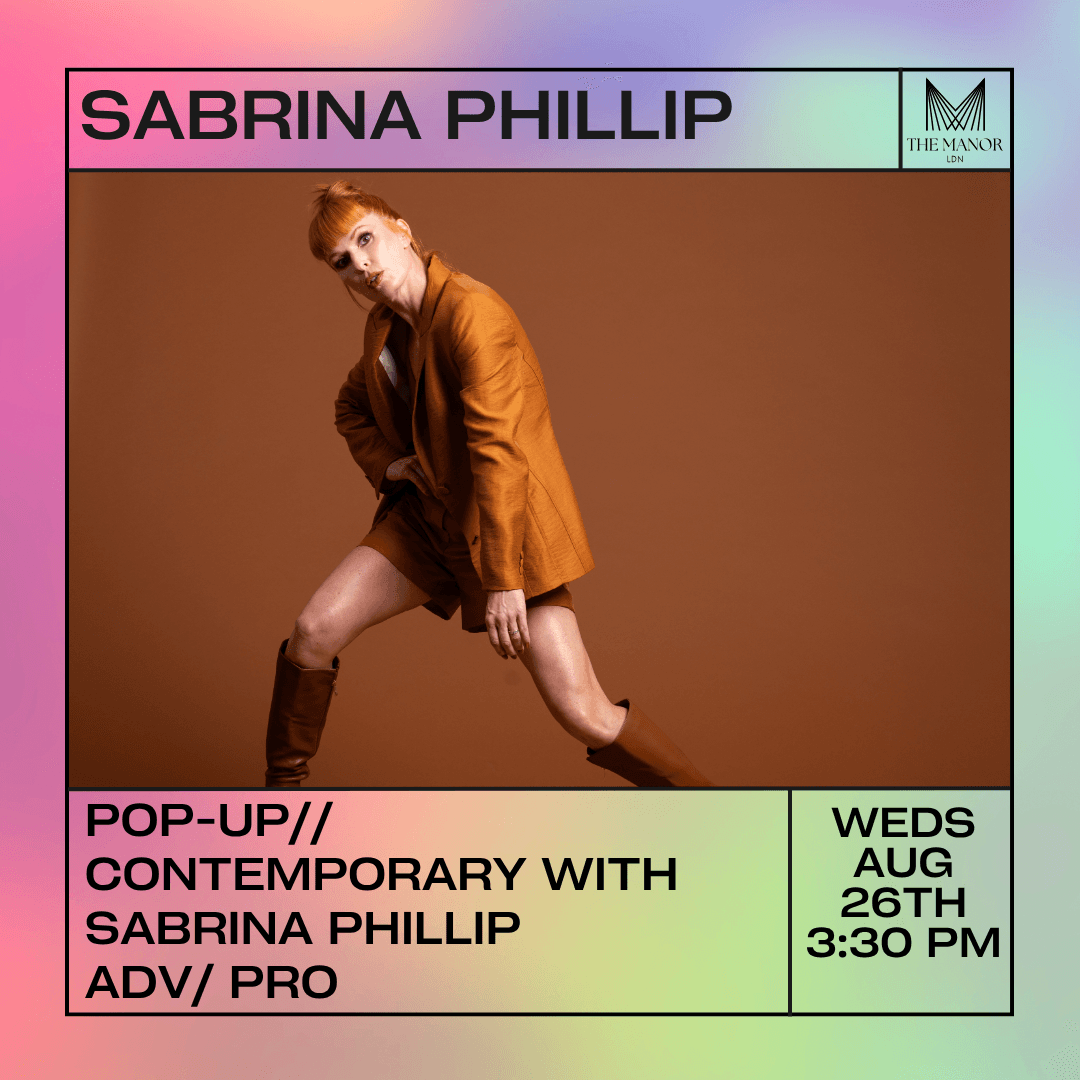 August 26th 2026 Pop-Up// Contemporary with Sabrina Phillip