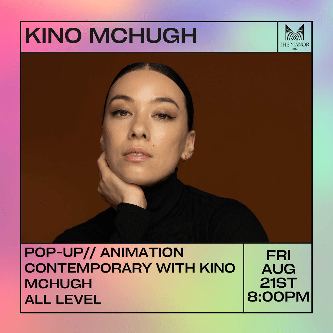 August 21st 2026 Pop-Up// Animation Contemporary with Kino McHugh