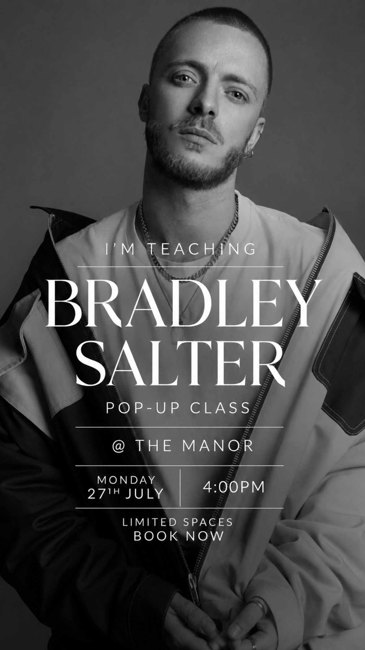 July 27th 2026 Pop-Up// Commercial With Bradley Salter