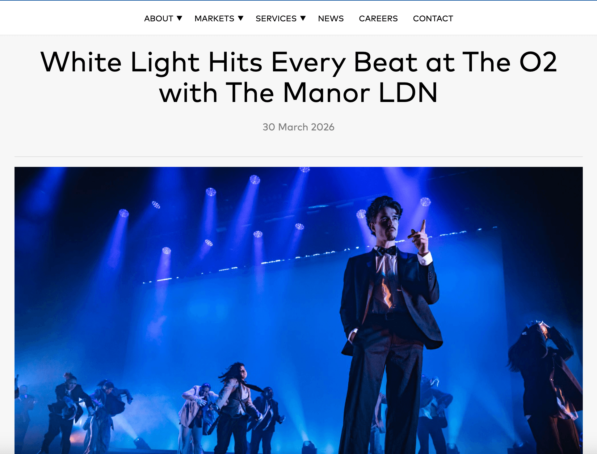 DANCE // OFFLINE featured in White Light Article! 