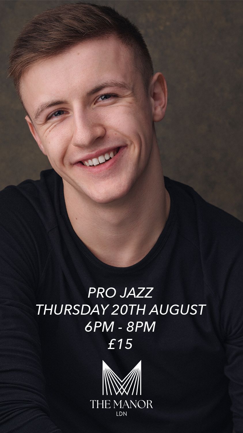 August 20th 2026 Pop-Up// Pro Jazz with Adam Maclean