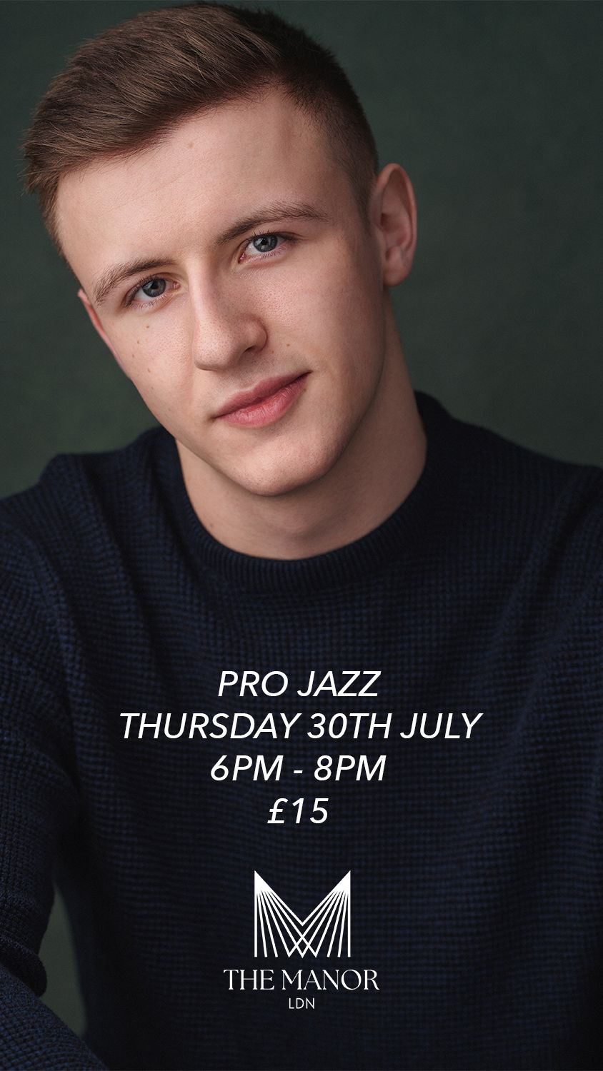 July 30th 2026 Pop-Up// Pro Jazz with Adam Maclean