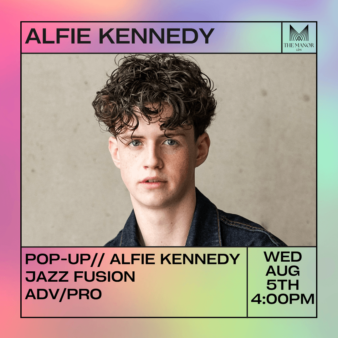 August 5th 2026 Pop-Up// Alfie Kennedy Jazz Fusion