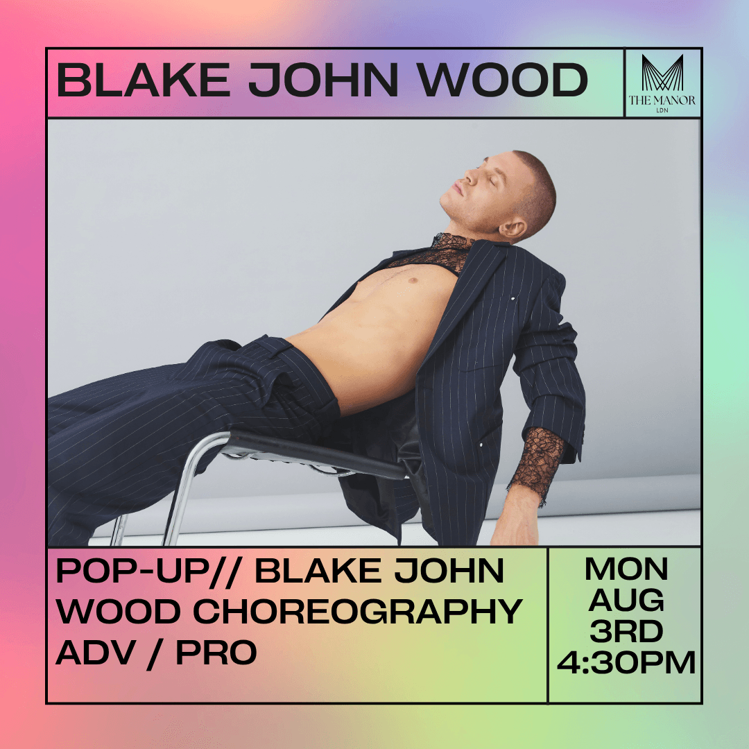 August 3rd 2026 Pop-Up// Blake John Wood Choreography