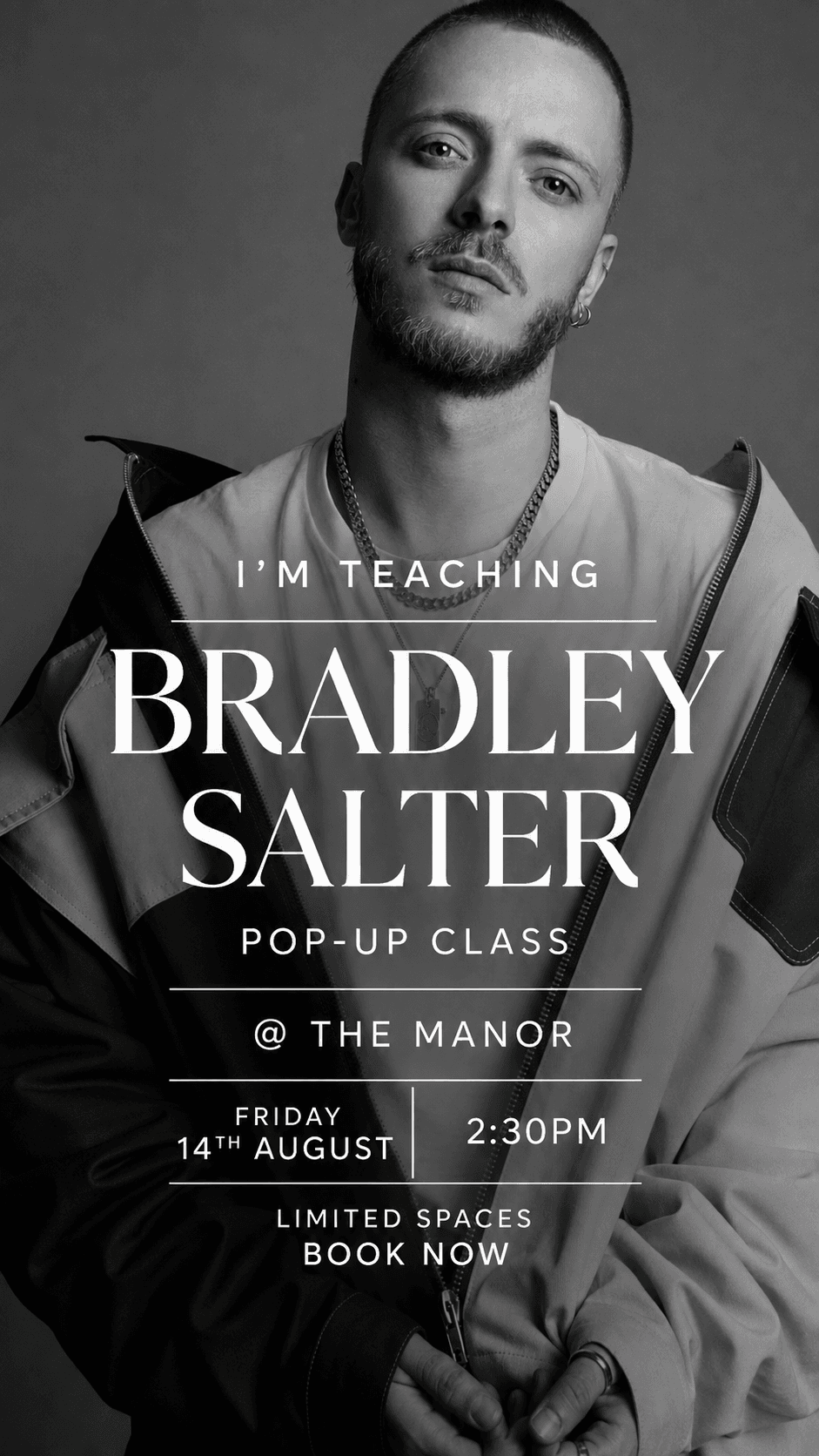 August 14th 2026 Pop-Up// Bradley Salter Commercial Choreography