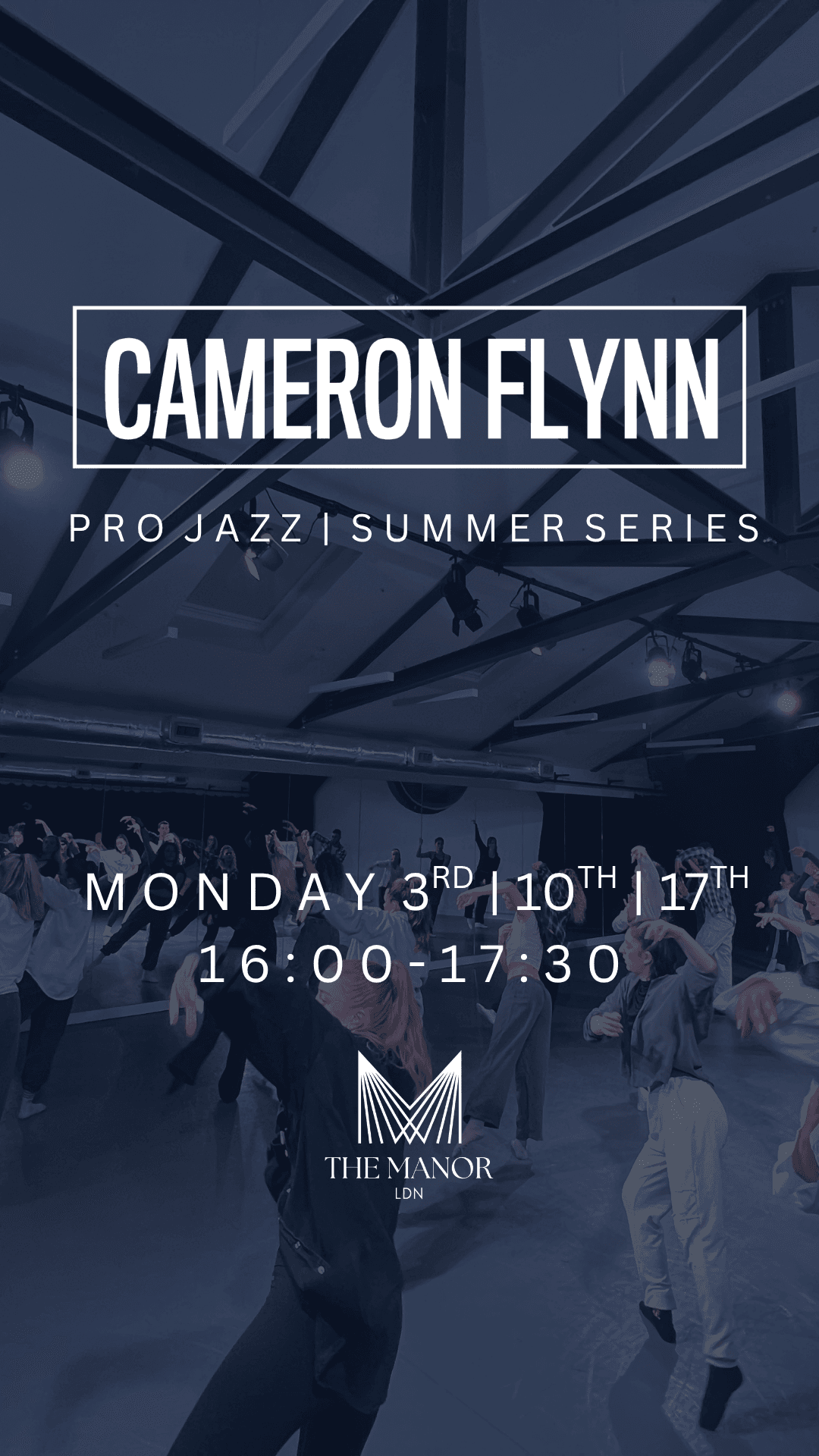 August 3rd, 10th, 17th 2026 Pop-Up// Jazz with Cameron Flynn