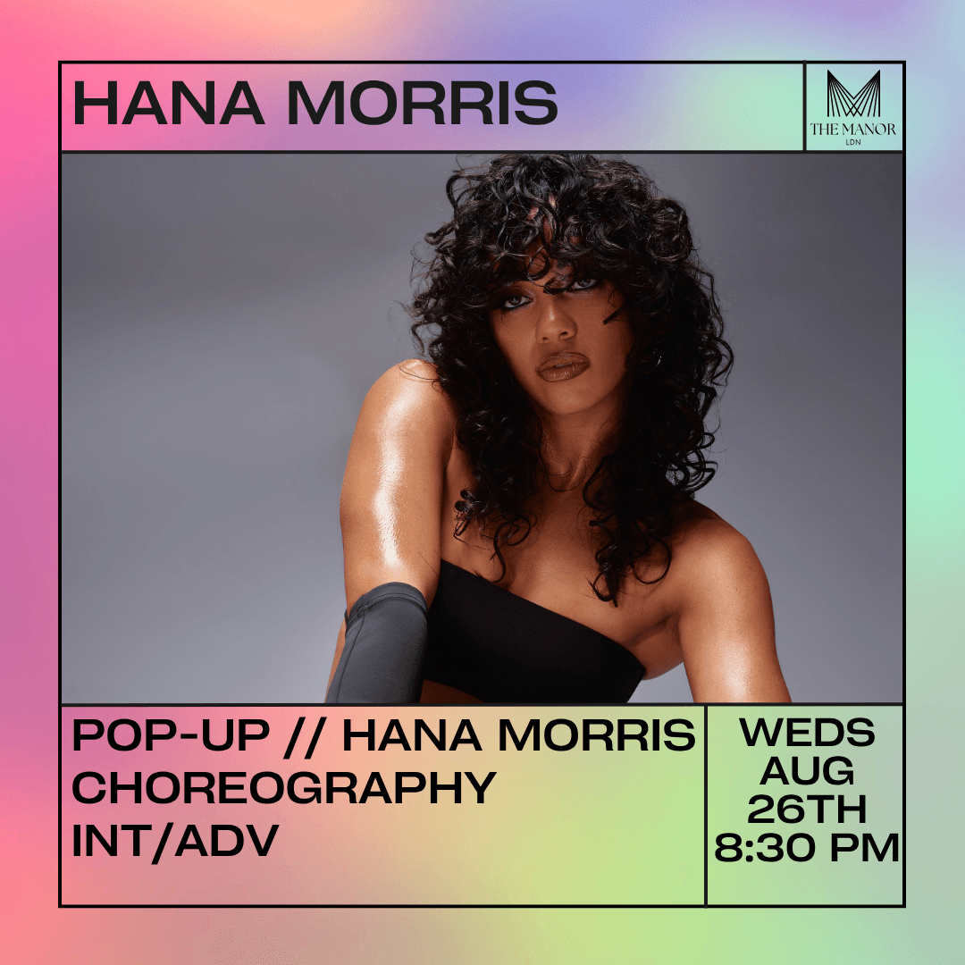 August 26th 2026 Pop-Up// Hana Morris Choreography