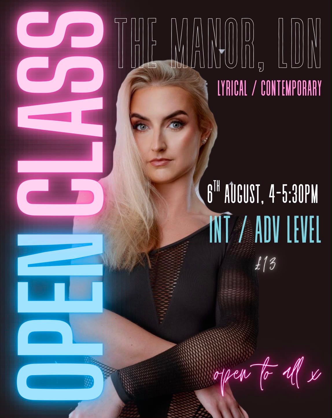 August 6th 2026 Pop-Up// Lyrical/ Contemporary With Choreo By Me (Megan Edwards)